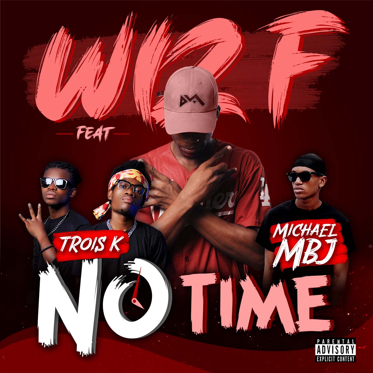 NO TIME Red Cover